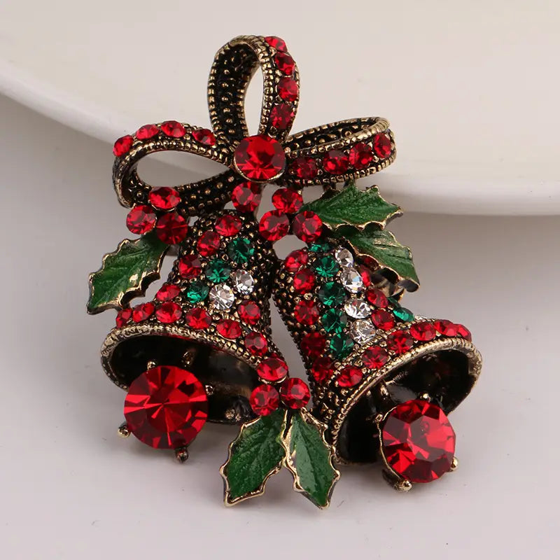 Lovemi - Christmas suit pin brooch