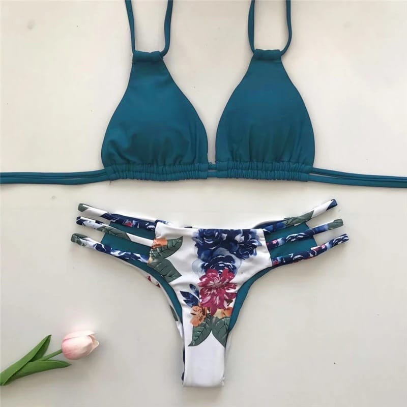 Lovemi - Women’s Scarlett String split Bikini