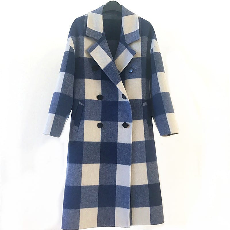 Lovemi - Women’s double-sided cashmere coat