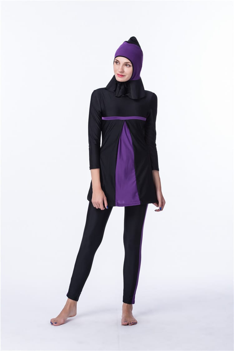 Lovemi - Pantalon hijab à séchage rapide pour femme avec poitrine