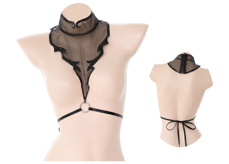 Lovemi - Women’s Lace-Up Bundle Three-Point Lingerie Set