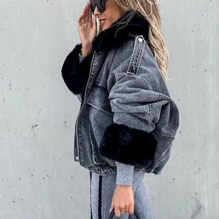 Lovemi - Thicken Winter Jackets For Women Puffy Wind Warm