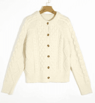 Lovemi - Manteau pull manches longues