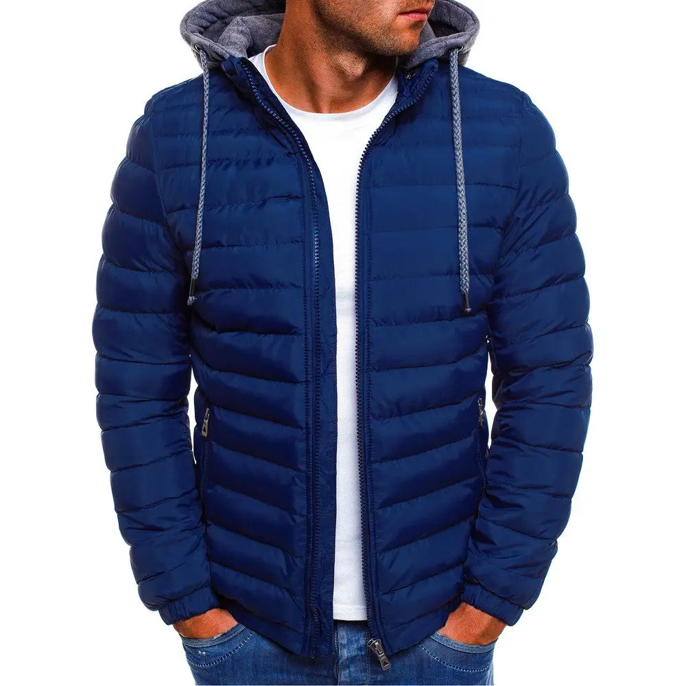 Lovemi – Warme, lässige Baumwolljacke mit Kapuze