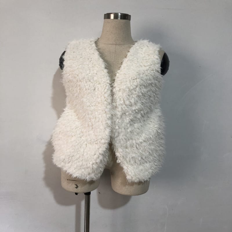 Lovemi - Gilet en peluche européen et américain pour femme