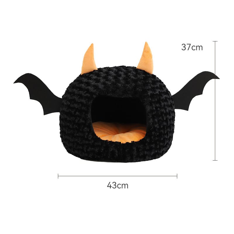 Lovemi - Halloween Little Devil Pet Nest Short Plush Fully