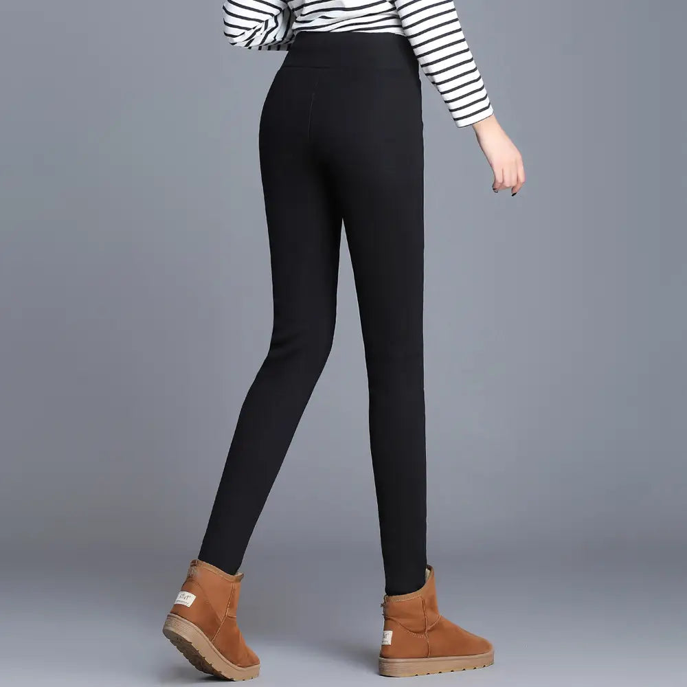 Lovemi - Leggings Slim-Fit Automne Et Hiver Plus En Velours