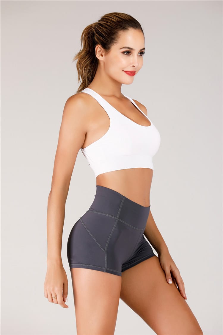 Lovemi - Yoga-Shorts, Fitness, Laufen, superkurz