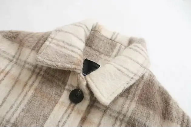 Lovemi - Vintage Loose Wool Coat