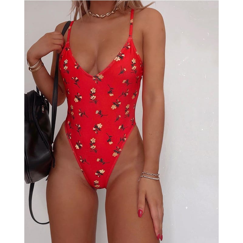 Lovemi - Maillot de bain sexy fleuri