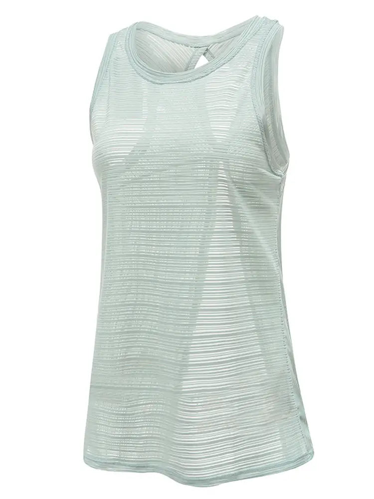 Lovemi - Blouse de yoga de course fendue respirante