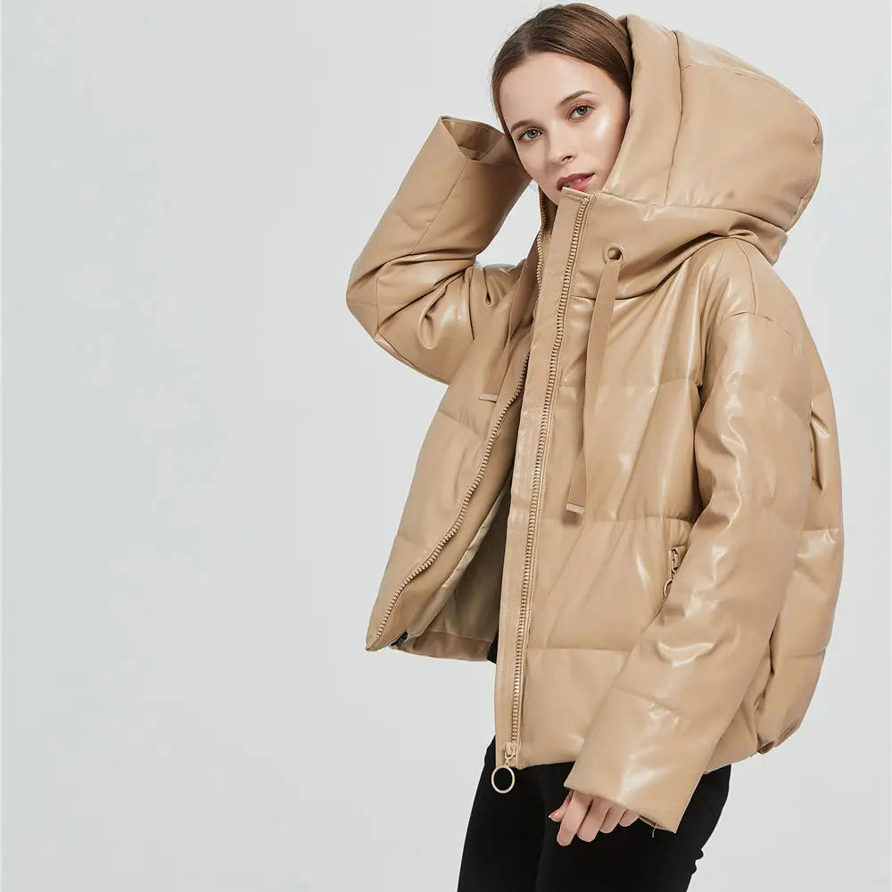 Lovemi - Women’s hooded zipper fashion jacket