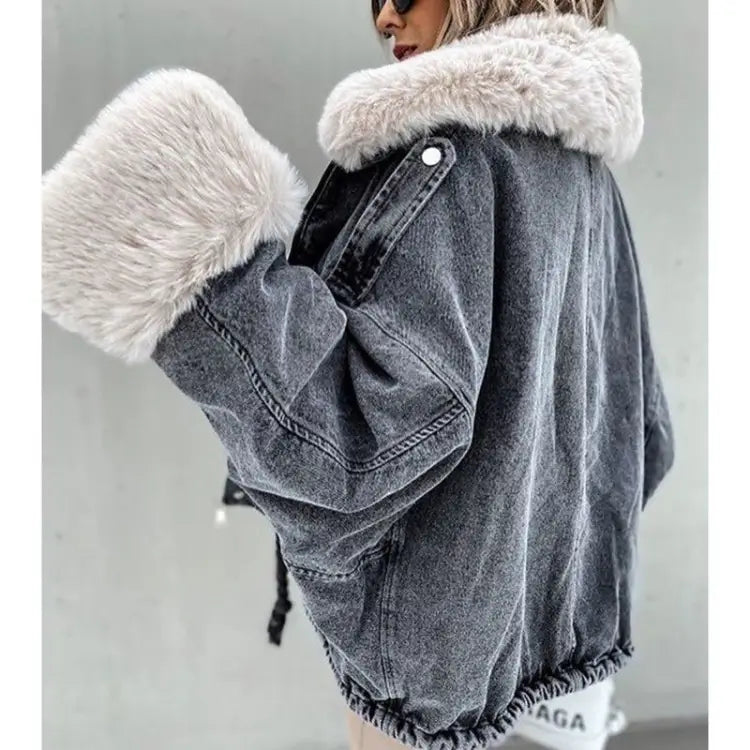 Lovemi - Thicken Winter Jackets For Women Puffy Wind Warm
