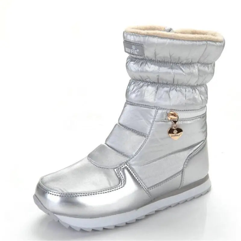Women Boots Natural Wool Snow Boots Women Casual Ankle Boots