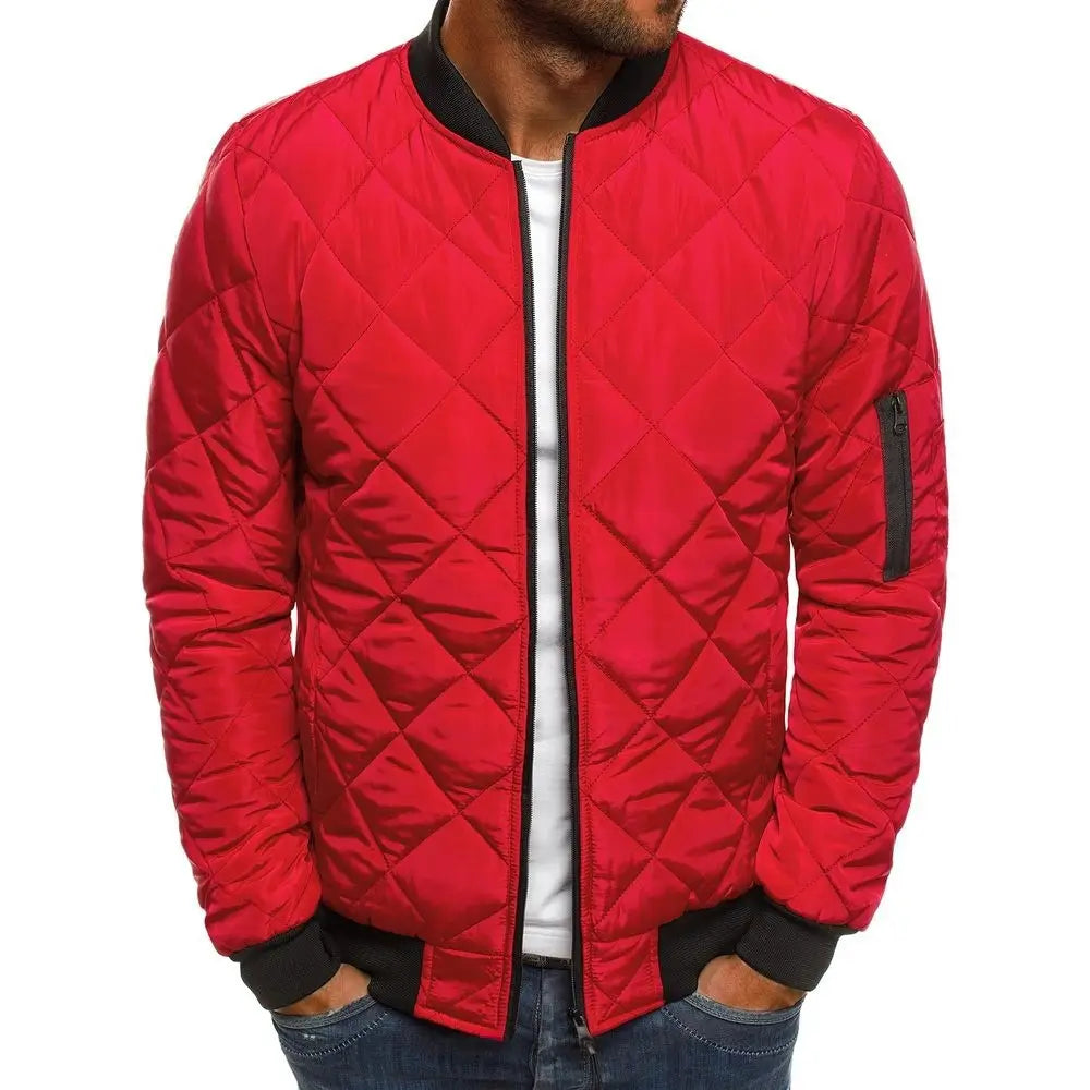 Lovemi - Diamond Stitched Small Padded Jacket