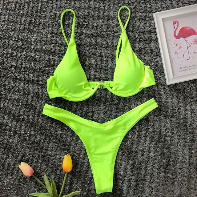 Lovemi – Sexy Damen-Bikini, Strandmode, Push-up-Bademode 2019