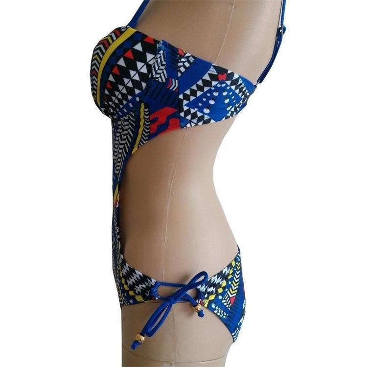 Lovemi – Bedruckter einteiliger Bikini-Badeanzug für Damen
