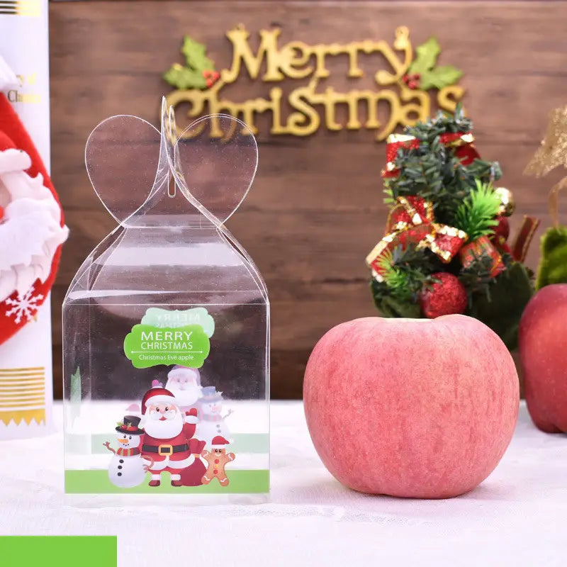Lovemi - Weihnachtliche transparente Obstkiste