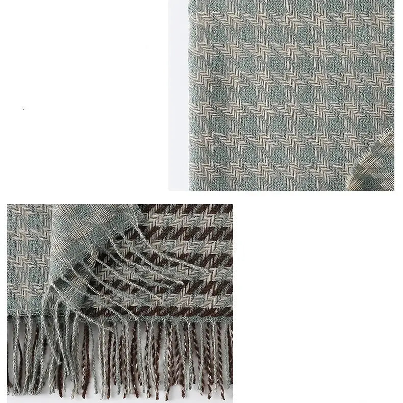 Kaschmirschal im neuen Stil mit verdicktem Schal