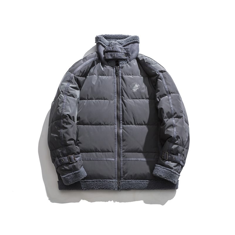 Lovemi - Loose and thick cotton-padded jacket to keep warm