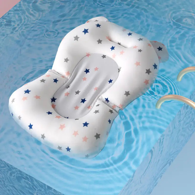 Lovemi - Baby Bath Seat Support Mat Foldable Baby Bath Tub