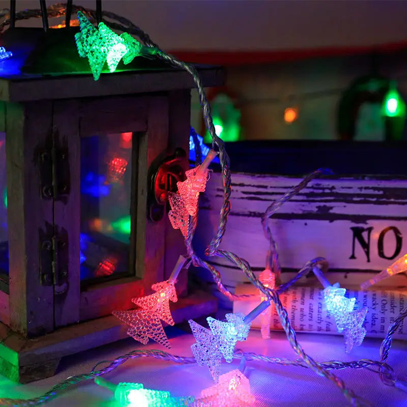 Lovemi – LED-Weihnachtsbaumschmuck mit kleinen bunten