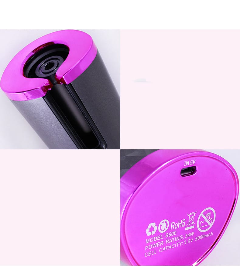 Lovemi - Rechargeable Automatic Hair Curler Women Portable