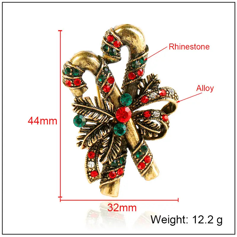 Lovemi - Christmas suit pin brooch