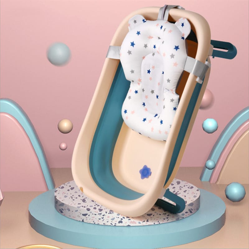 Lovemi – Baby-Badewannen-Sitzunterlage, faltbare Baby-Badewanne