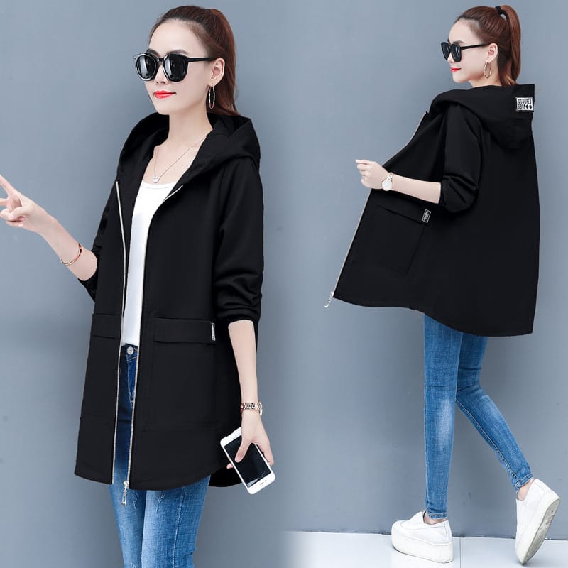 Lovemi - New Style Plus Fat Plus Size Women’s Trench Coat