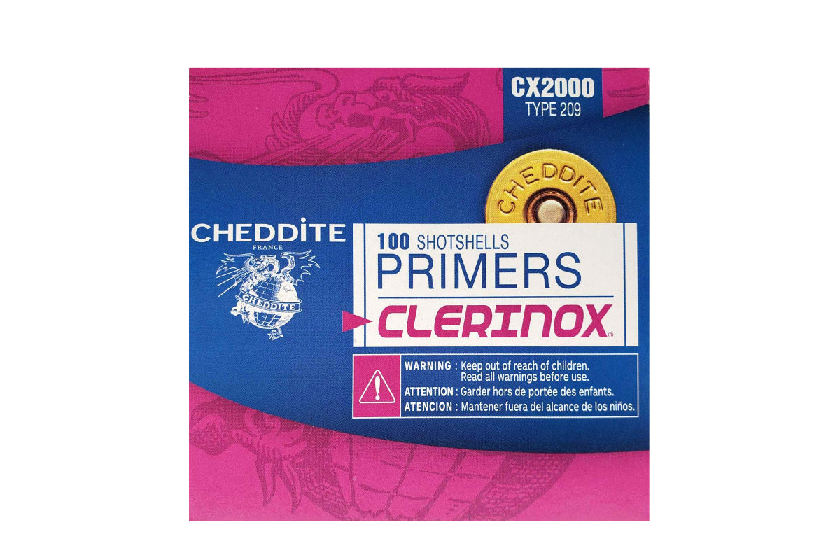 Cheddite Clerinox CX2000 Magnum 209 Shotshell Primers