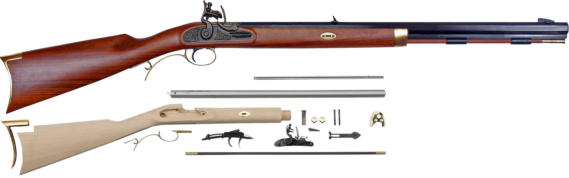 Investarm Hawken Carbine Flintlock Muzzleloader Kit