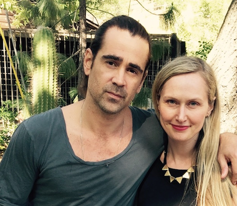 Collin Farrel and Sandra Nygaard