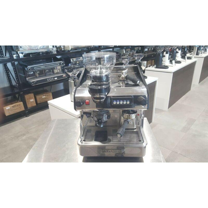 One Group Semi Commercial Volumetric Plumbed Coffee Machine at DI