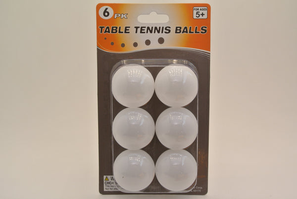 Ping Pong Balls 6pk Axman Surplus 