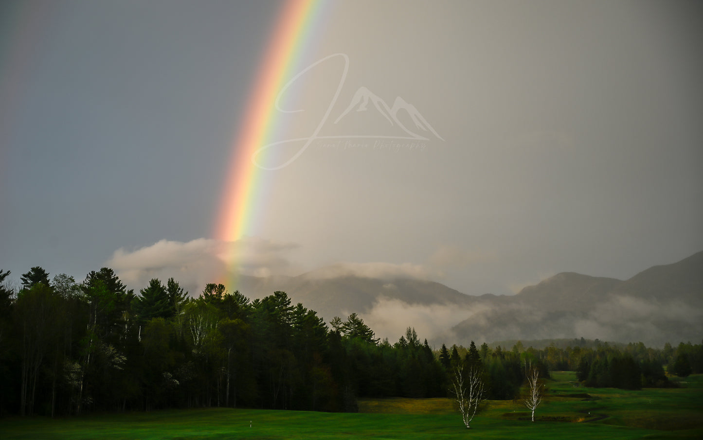 Rainbow Season Adirondack Mountains 