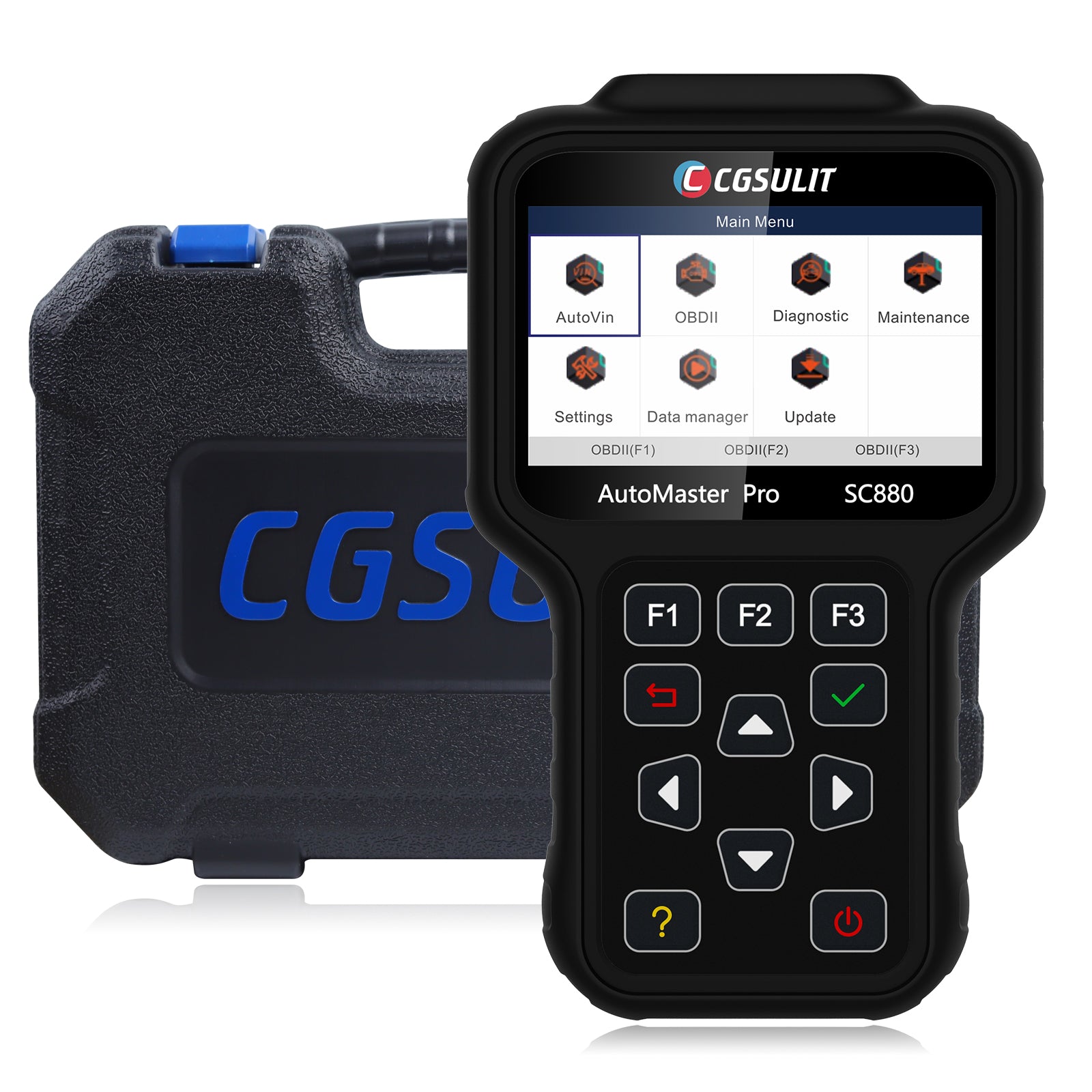 CGSULIT SC880 OBD2 Scanner, 2021 New All System Code Reader with Full –  CGSULITShop