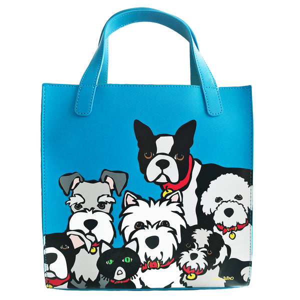 designer purse with dog design