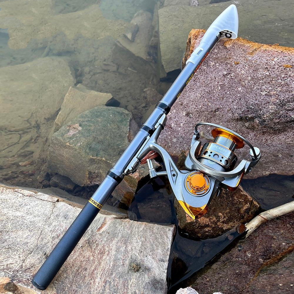 1.8-3.6m Fishing Rod & Reel Combo - Lamby Fishing
