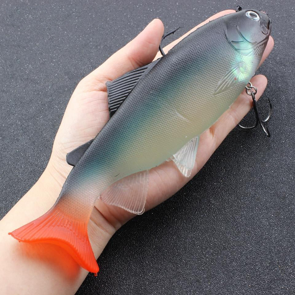 Carp Fishing Soft Lure 5.2g/80mm silicone bait Fishing Shad Fishing Worms  5pcs