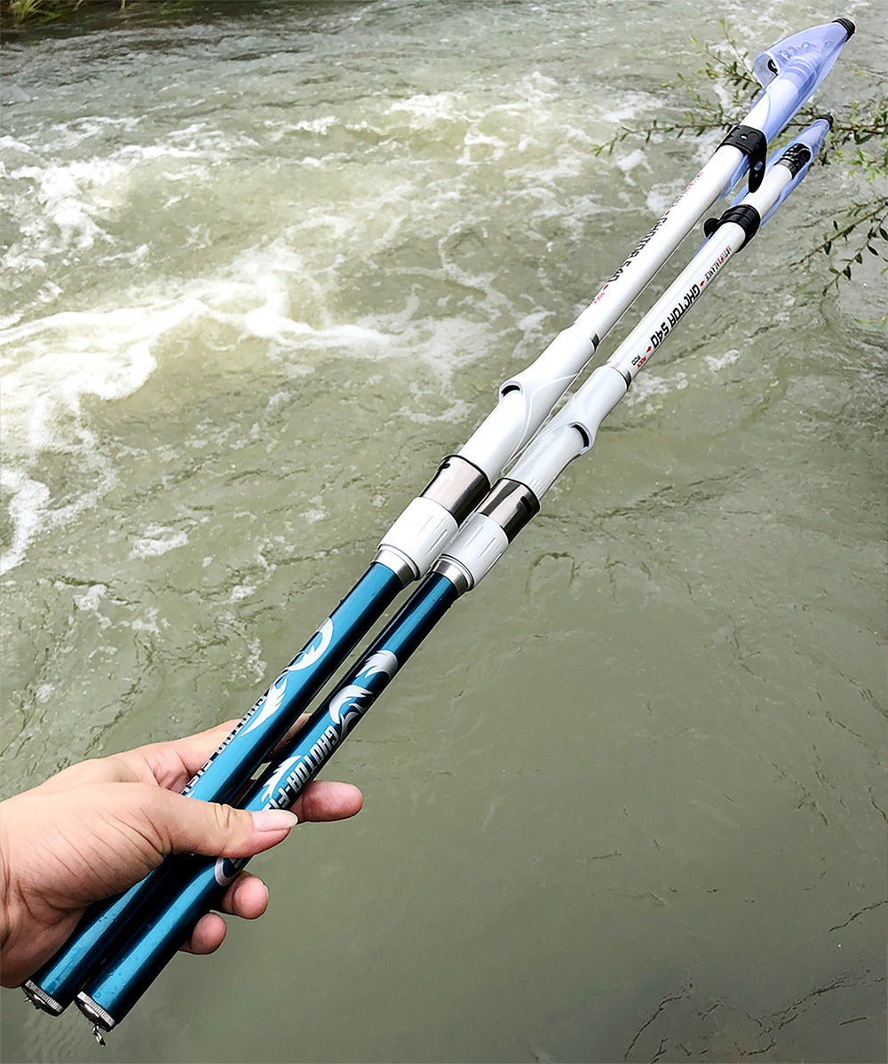 Ultra-light Telescopic Fishing Rod 2.4-7.2m - Lamby Fishing