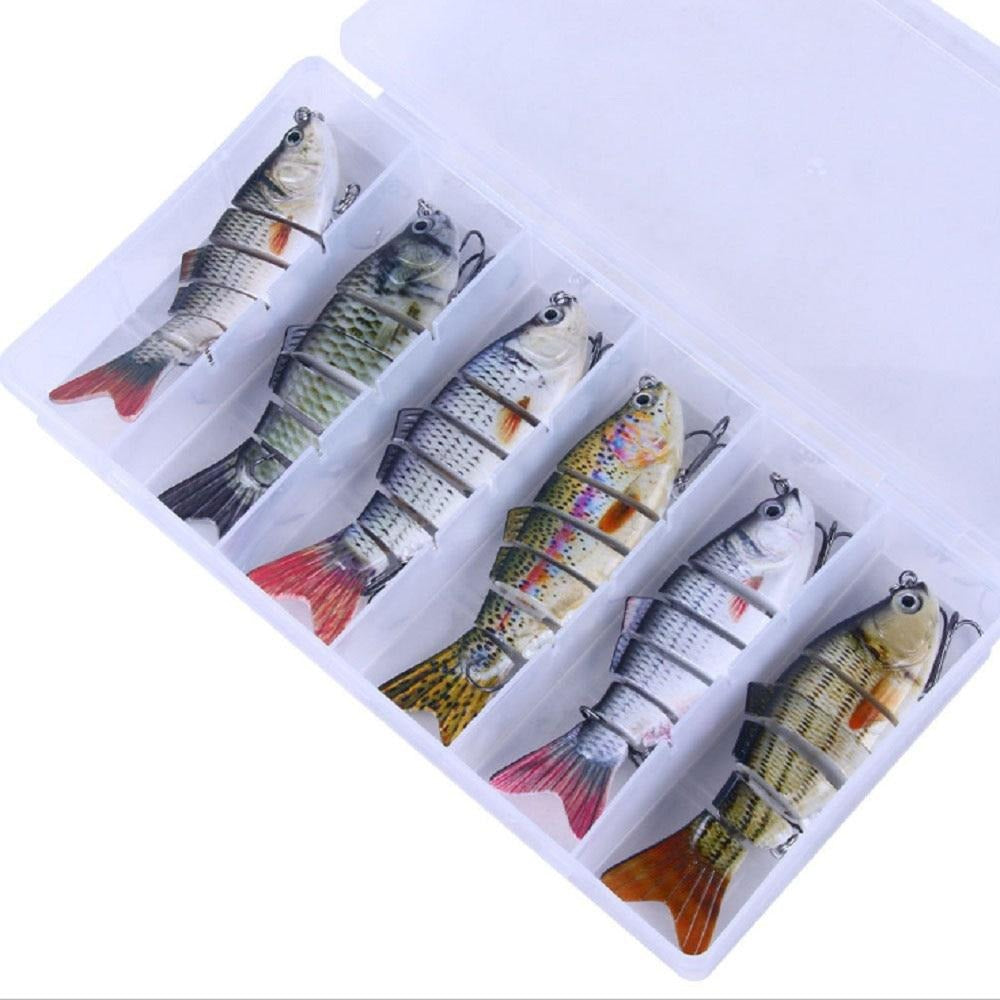 Hcqxnsl 84Pcs Fishing Lure Set for Beginners Soft and Hard Lure Baits Set  Mixed Colorful Metal Fishing Lures Life-Like 3D Fishing Lures with Storage  Box for Lake River Pond 