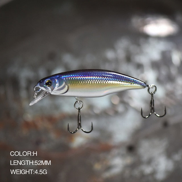 120mm/14.5g Or 143mm/19g Streamlined Floating Minnow Lure For Long