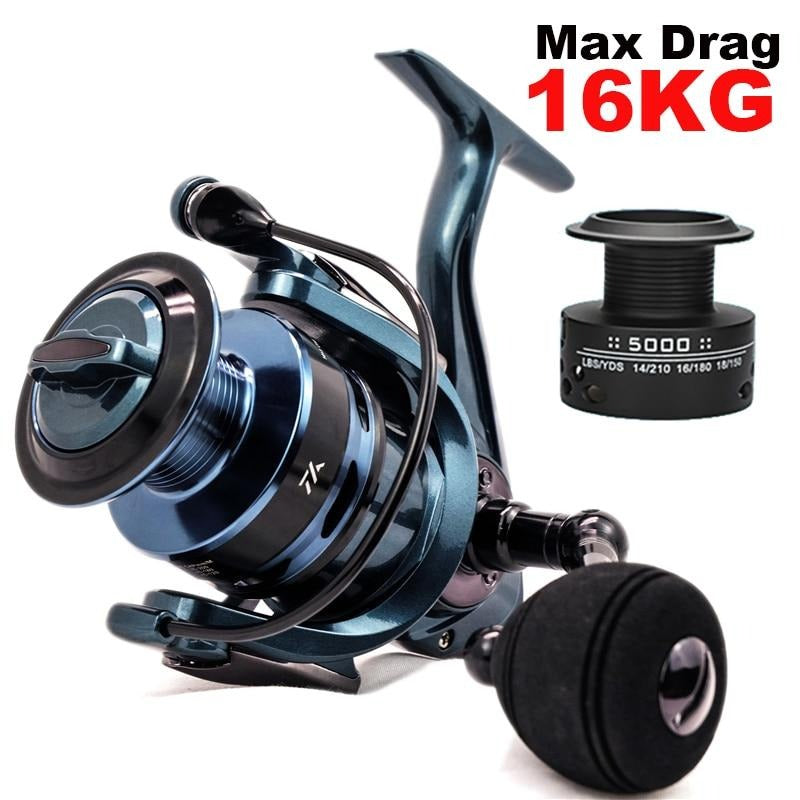 YING-pinghu Spinning Reels Ultra-Light Smooth Fishing Reel Spinning Reel  Aluminium Handle Max Drag 8KG 9+1BB And Spool 5.2:1 Speed Multicolor Wheel  Carp Fishing Reels : : Sports & Outdoors