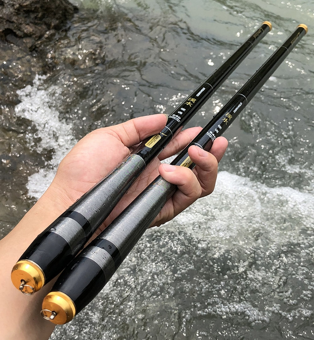 White Smoke Tenkara Fishing Rod 1.8-6.3m - Lamby Fishing