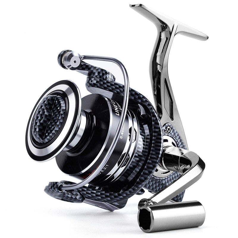 Yuyu Carbon Fishing Spinning Reel 9000 10000 Metal Spool 14+1Bb Saltwa –  Bargain Bait Box