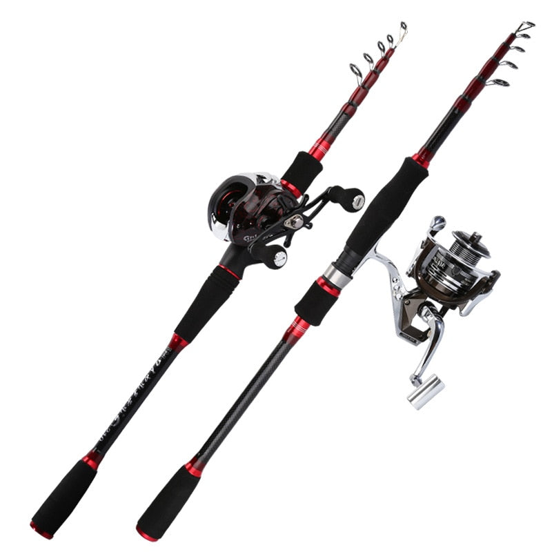 Telescopic Rod - Medium Weight Sensitive Fishing Rod, Tournament Quality  Spinning Fishing Rod | Fishing Set Patta Bell Tom Fish N