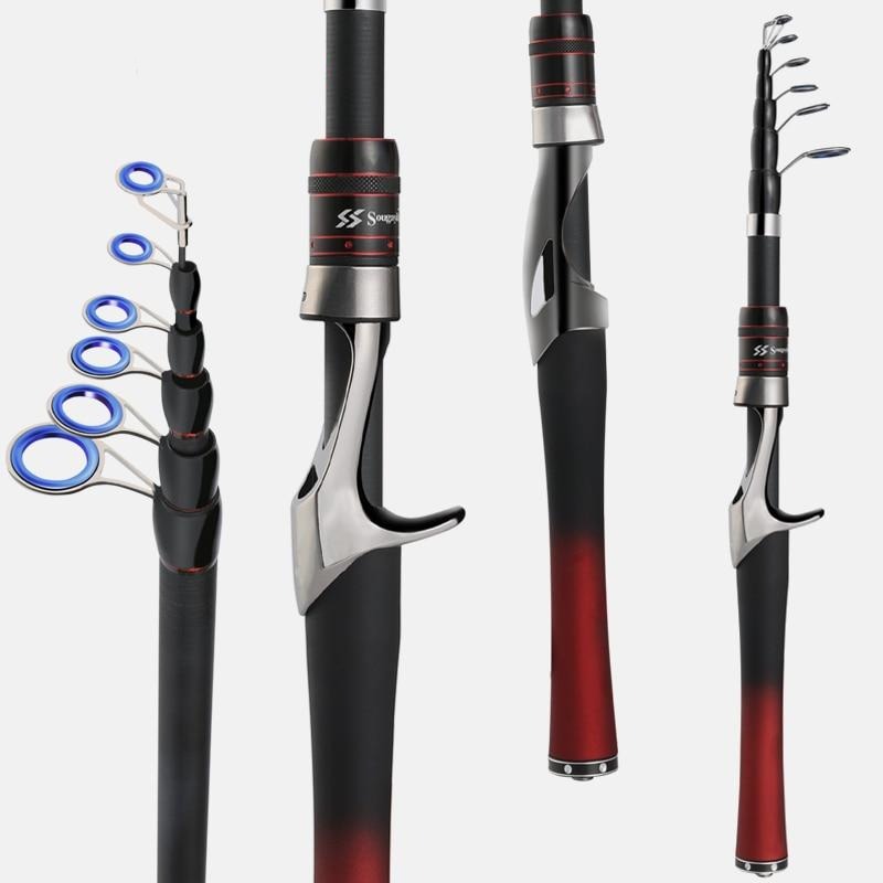  TBUDAR Fishing Rod/Fishing Pole 1.8-3.0m Telescopic