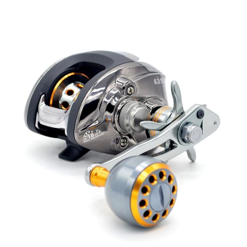 (BS2000 / Right Hand) Baitcasting Reel BS2000 8.1:1High-Speed Fishing-Reel, 8kg Max Drag-Reinforced