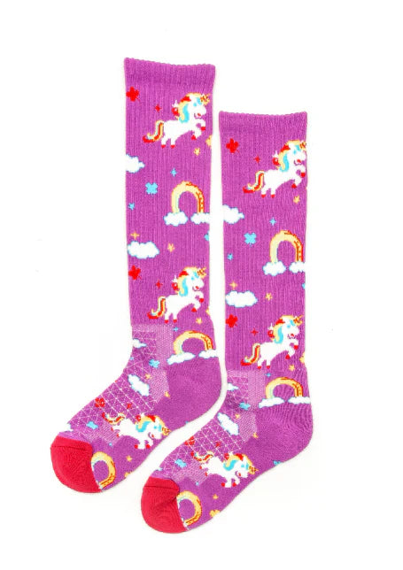 Lucky Chuck- Lucky Unicorns Performance Socks